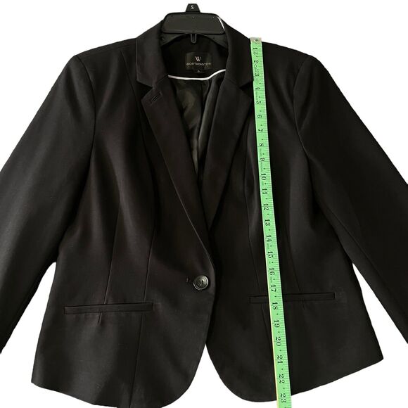 Worthington Women's Black Suit Jacket Size /L - Picture 9 of 13